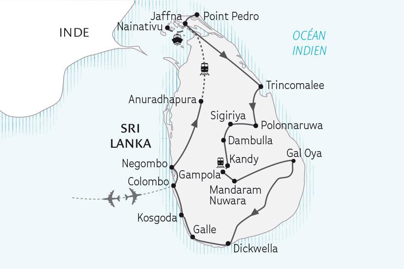 Circuit Sri Lanka Le Sri Lanka, l'île Emeraude (petit groupe - 6-12 pers.)