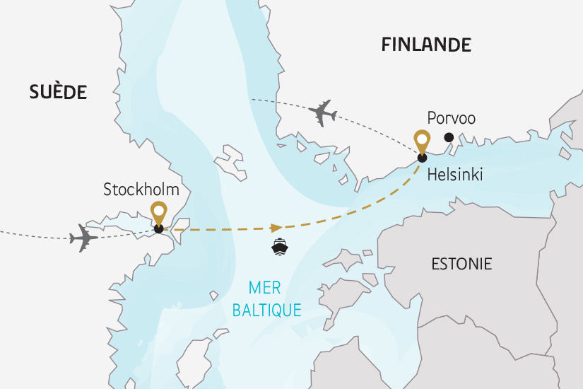 Finlande - Suède - Circuit Nouvel An en Mer Baltique