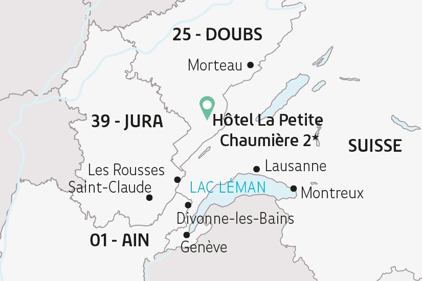 carte Suisse le Jura et la Suisse SH 2023_414 271916