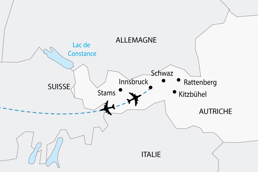 Autriche - Alpes Autrichiennes - Tyrol - Tyrol - Circuit Le Tyrol