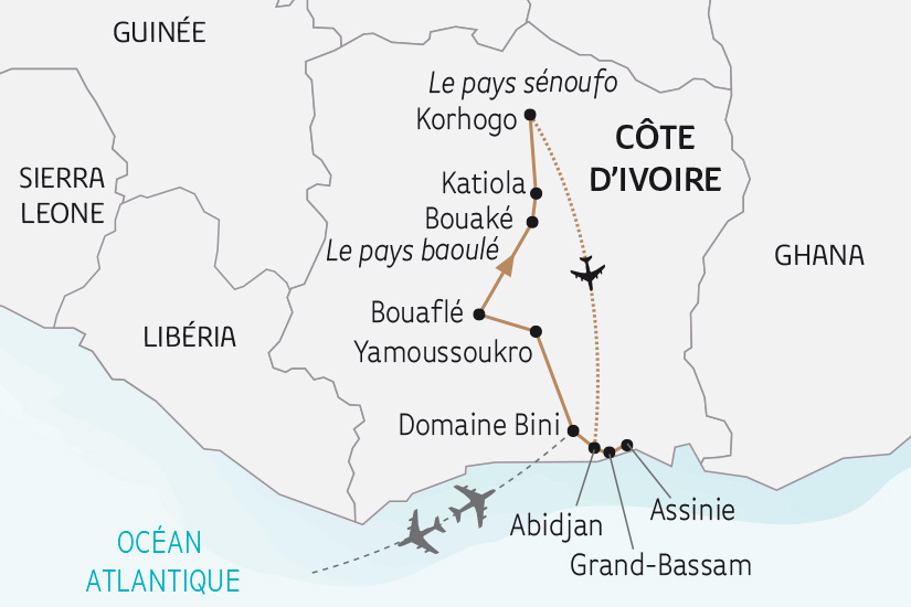 Image 1 du séjour Circuit petit groupe - Côte d'Ivoire, au pays de l'Akwaba (de 8 à 16 pers. max) à , Côte d'Ivoire