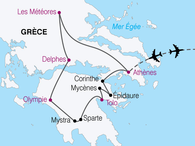 voyage grece circuit