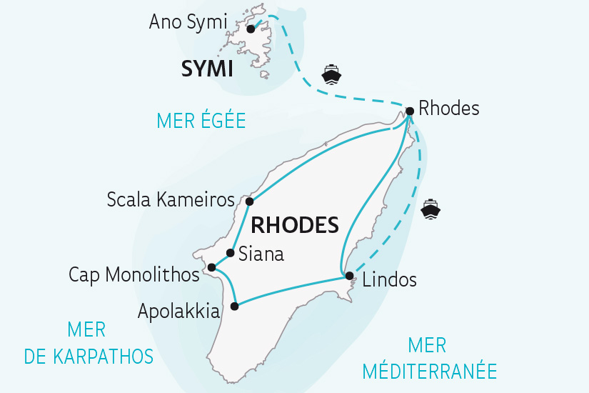 Image 2 du séjour Rhodes et Symi, douceurs du Dodécanèse à Ile de symi, Grèce