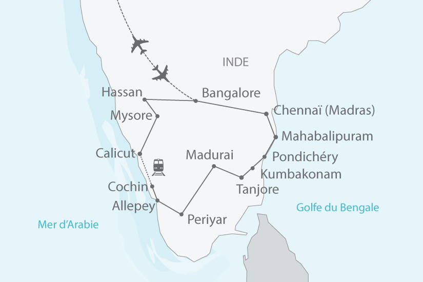 Inde - Inde du Sud - Circuit Comptoirs des Indes, Magie de l'Inde du Sud