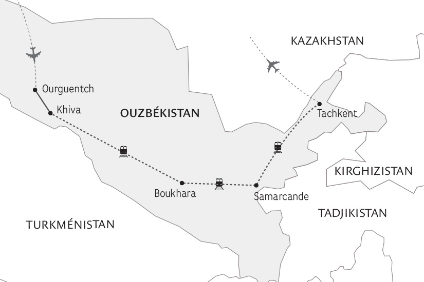 Kazakhstan - Turkménistan - Ouzbékistan - Les plus belles cités caravanières de la Route de la Soie (petit groupe - 6-12 pers.)