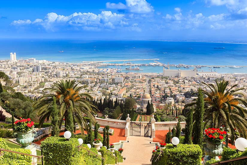 israel haifa jardins bahai is_171240380