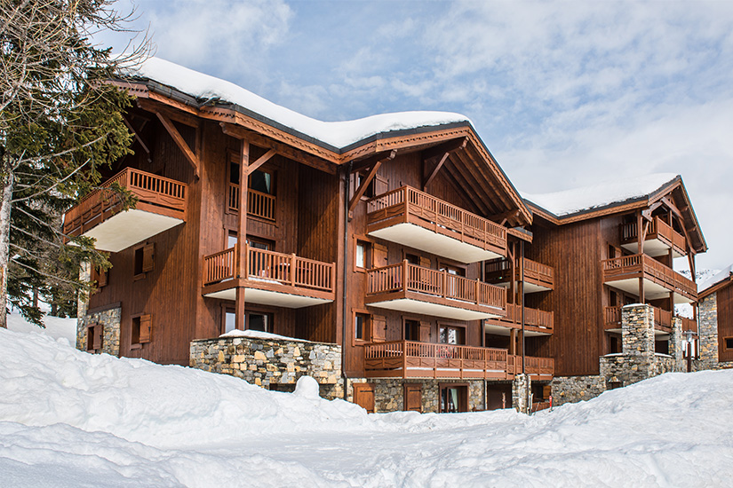 la rosiere 1850 residence spa cgh les cimes blanches 1 vue exterieure hiver