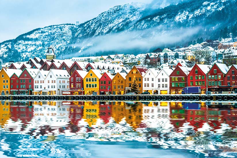 Ambiance de Noël en Norvège