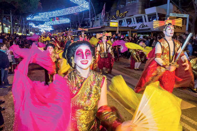 Les Carnavals en Espagne : Platja d'Aro, Lloret de Mar, Blanes - Départ Sud