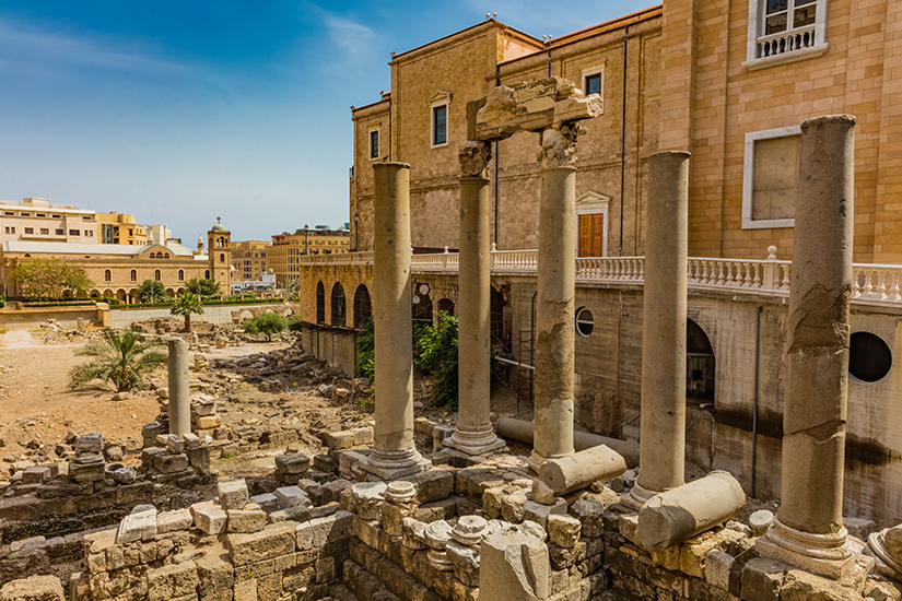 (image) image liban beyrouth ruines Roman Cardo Maximus 11 it_697031430