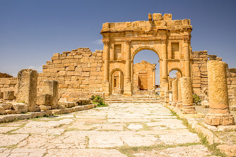 (image) image tunisie carthage ruines romaines Sbeitla 08 it_927145024
