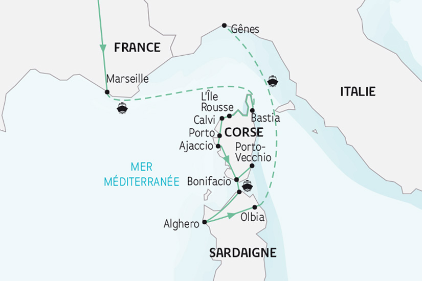 Image 13 du séjour La Corse et la Sardaigne à Sardaigne, Corse