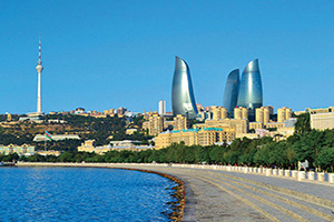 azerbaidjan bakou panorama  it