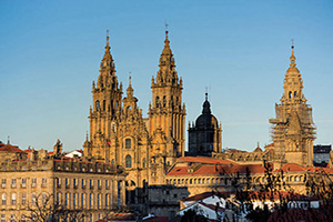 espagne compostelle cathedrale de santiago  fo