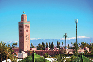 maroc marrakech minaret mosquee koutoubia  it