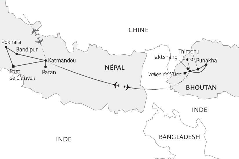 Du Népal au Bhoutan, les trésors de lHimalaya 4 *