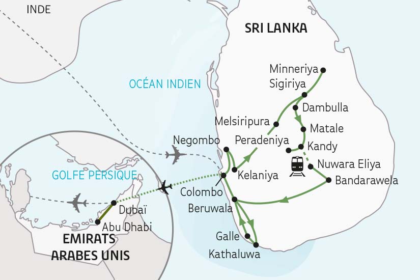 Le Sri Lanka, Dubaï et Abu Dhabi, de lOcéan Indien au Golfe Persique 4 *