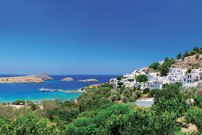 Grèce - Iles grecques - Rhodes - Circuit Rhodes, l'île aux Papillons et l'île de Symi