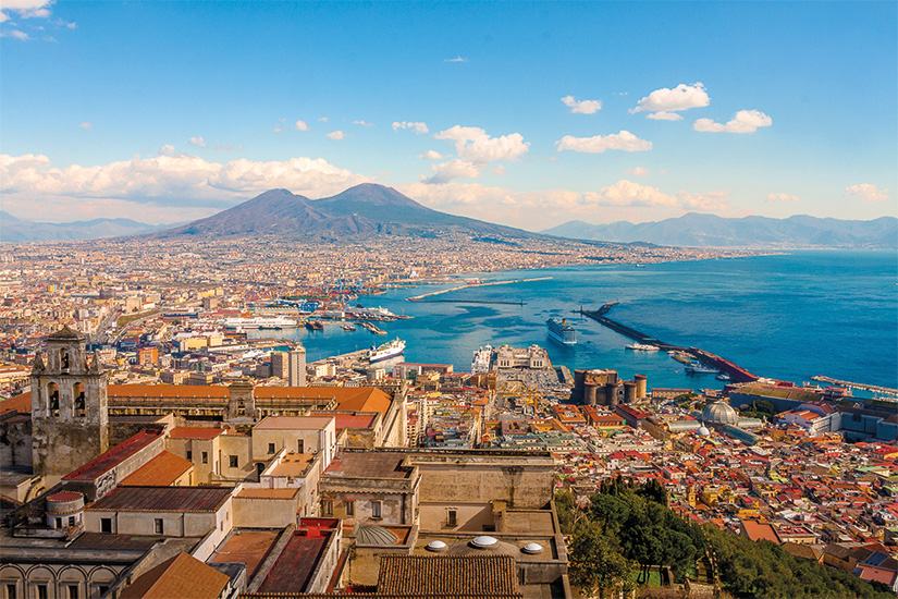 Rome Et La Merveilleuse Baie De Naples