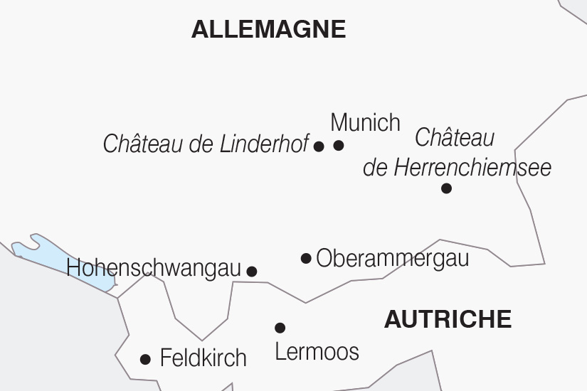 Allemagne - Autriche - Circuit Munich et les Châteaux de Bavière - Départ Sud