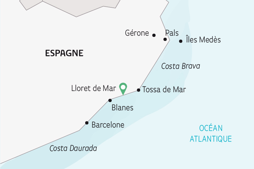 Espagne - Catalogne - Costa Brava - Lloret del Mar - Séjour Découverte La Costa Brava