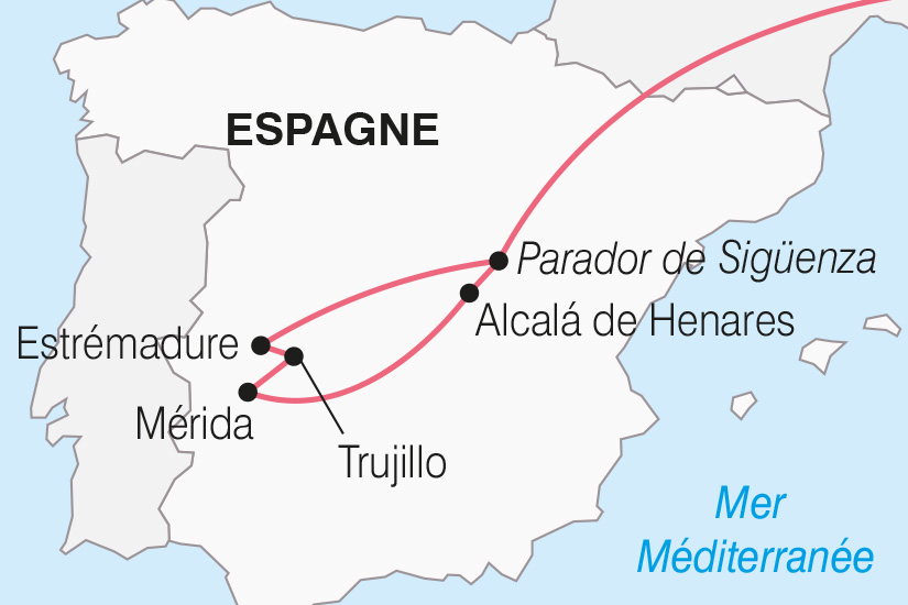 Espagne - Circuit L'Espagne Secrète en Paradores - Départ Sud