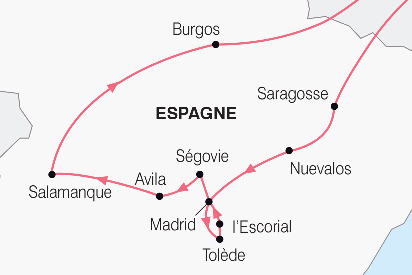 Espagne - Madrid - Circuit Madrid et La Castille - Départ Sud