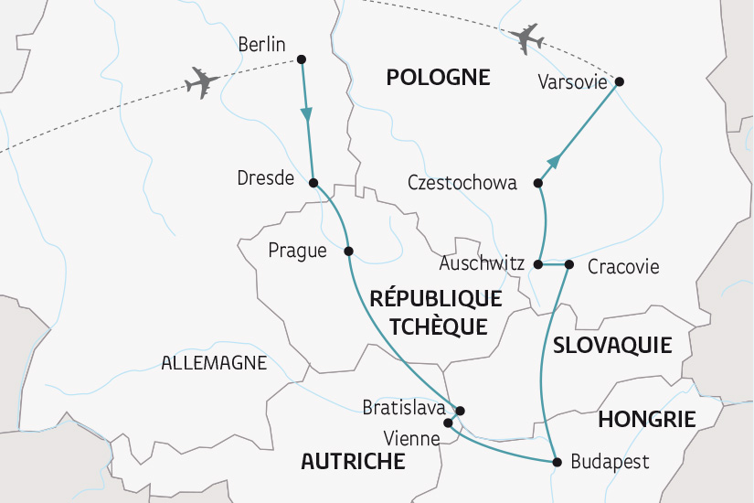 Allemagne - Autriche - Hongrie - Pologne - République Tchèque - Slovaquie - Circuit Le Grand Tour d'Europe Centrale