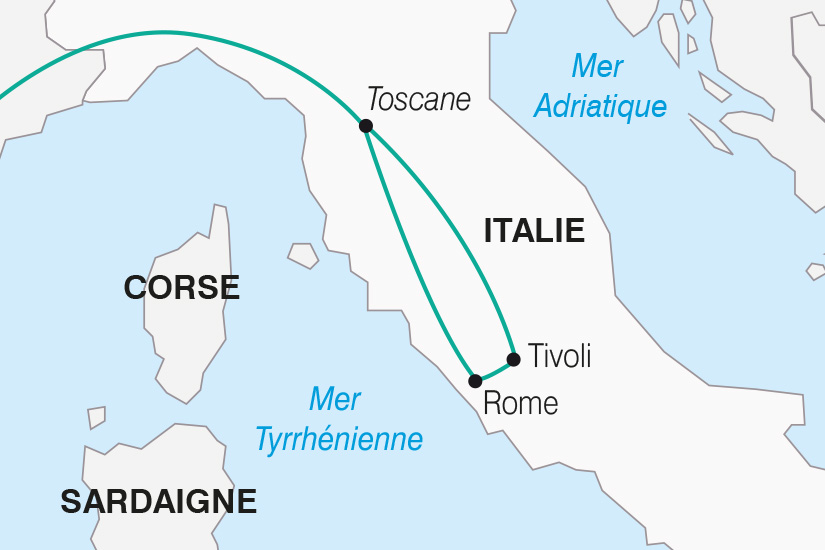 Italie - Circuit Rome, Le Vatican et Tivoli - Départ Sud