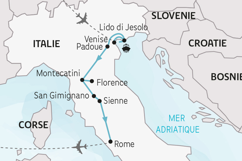 Italie - Florence - Rome - Venise - Circuit Venise, Florence, Rome
