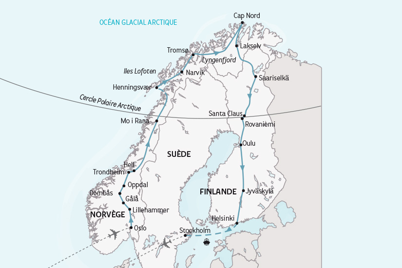 Finlande - Norvège - Suède - Circuit Le Grand Tour de Scandinavie