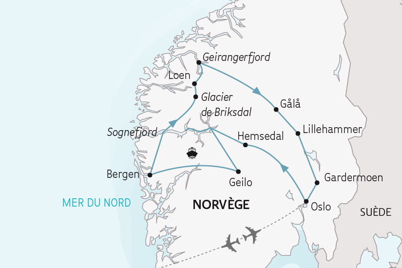 Norvège - Circuit Les Plus Beaux Fjords de Norvège