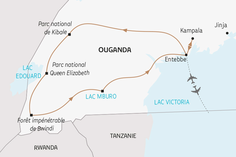 Ouganda - Circuit L'Ouganda, Royaume des Gorilles