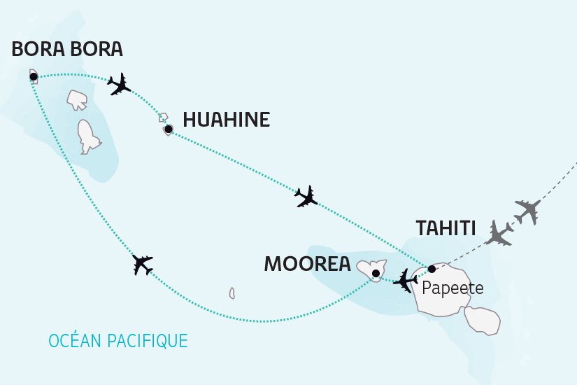 Polynésie Française - Tahiti - Circuit Divine Polynésie, de Tahiti à Bora Bora