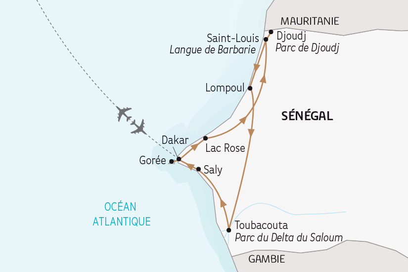 Sénégal - Circuit Le Sénégal, des Dunes du Dakar au Delta du Saloum