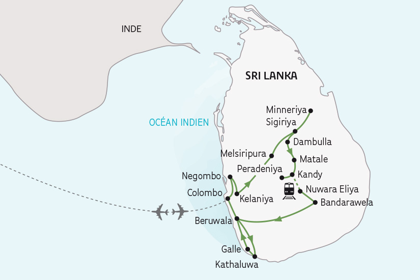 Sri Lanka - Circuit Sri Lanka, l'île aux Joyaux