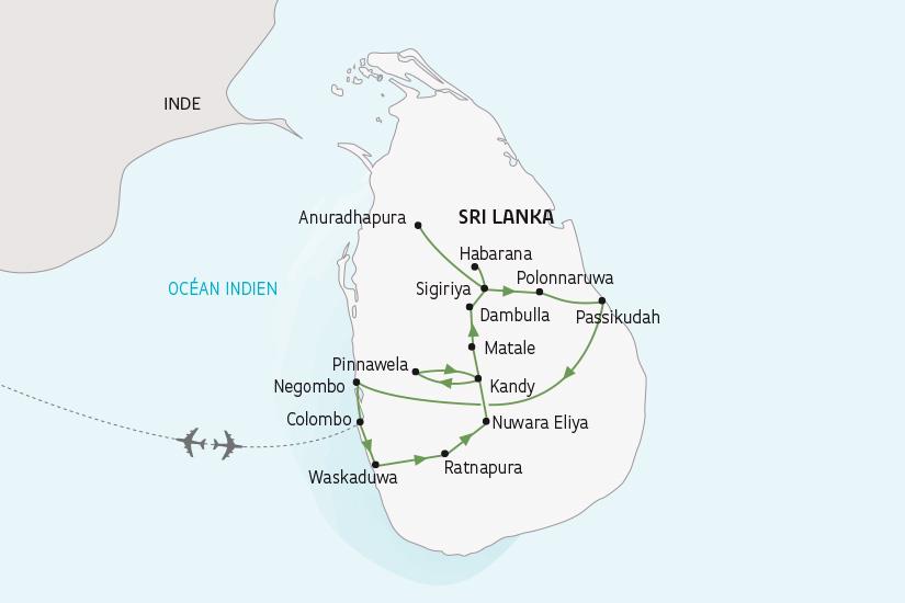 Sri Lanka - Circuit Sri Lanka, Pays de l'Or Vert