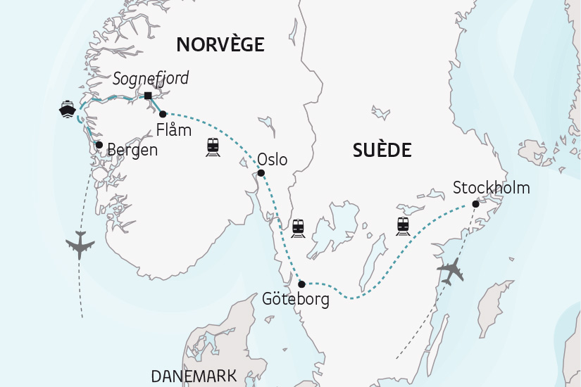 Norvège - Suède - Circuit Perles Scandinaves