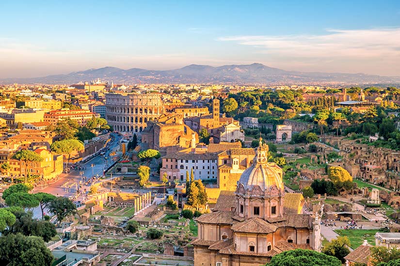 Rome, la baie de Naples et les Pouilles