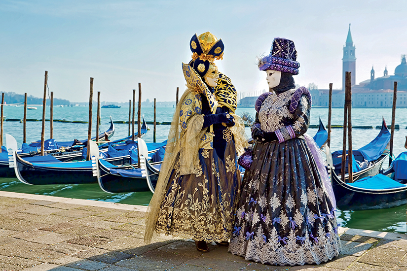 Le Carnaval de Venise (au départ du Sud de la France)