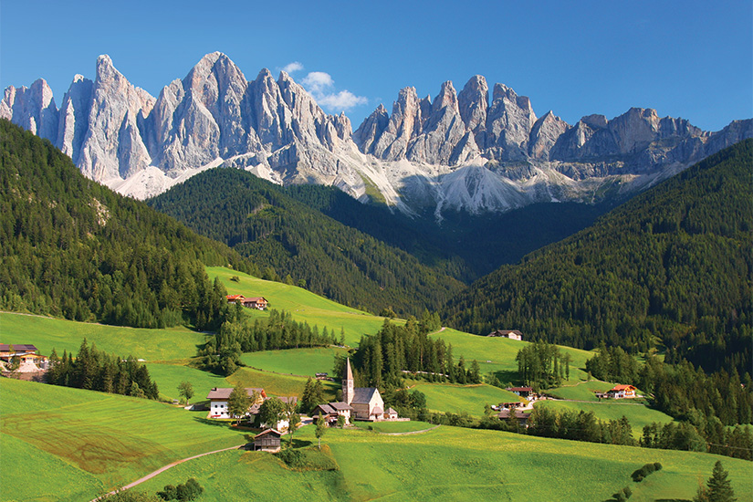 Les Dolomites, le Tyrol Italien - Départ Sud