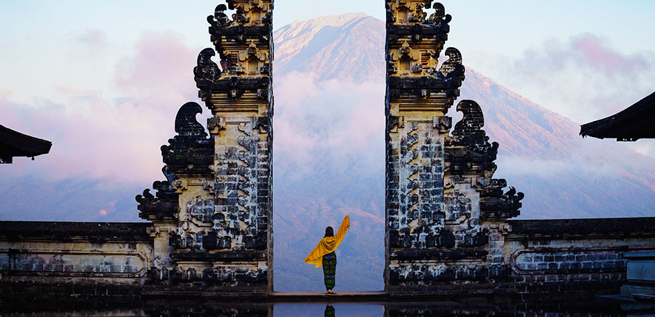 La Porte du Paradis au temple Lempuyang de Bali