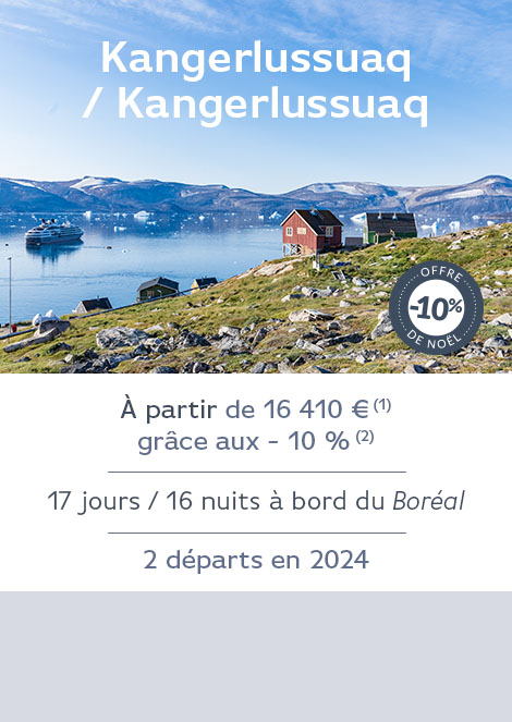 Cap sur la région du Thulé - Ponant