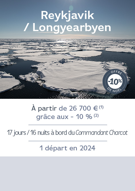 Au cœur des glaces de l’Arctique, du Groenland au Svalbard - Ponant