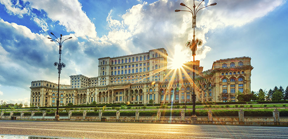 Roumanie parlement de Bucarest