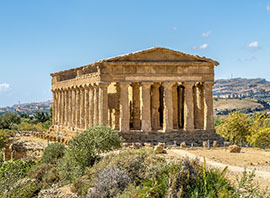 Sicile temples grecs d'Agrigente