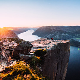Lysefjord, Norvège