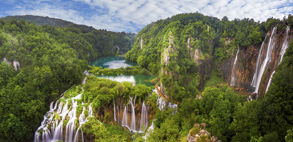 Croatie cascades de Plitvice