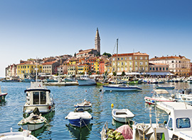 Croatie port de Rovinj