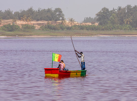 Sénégal Lac rose